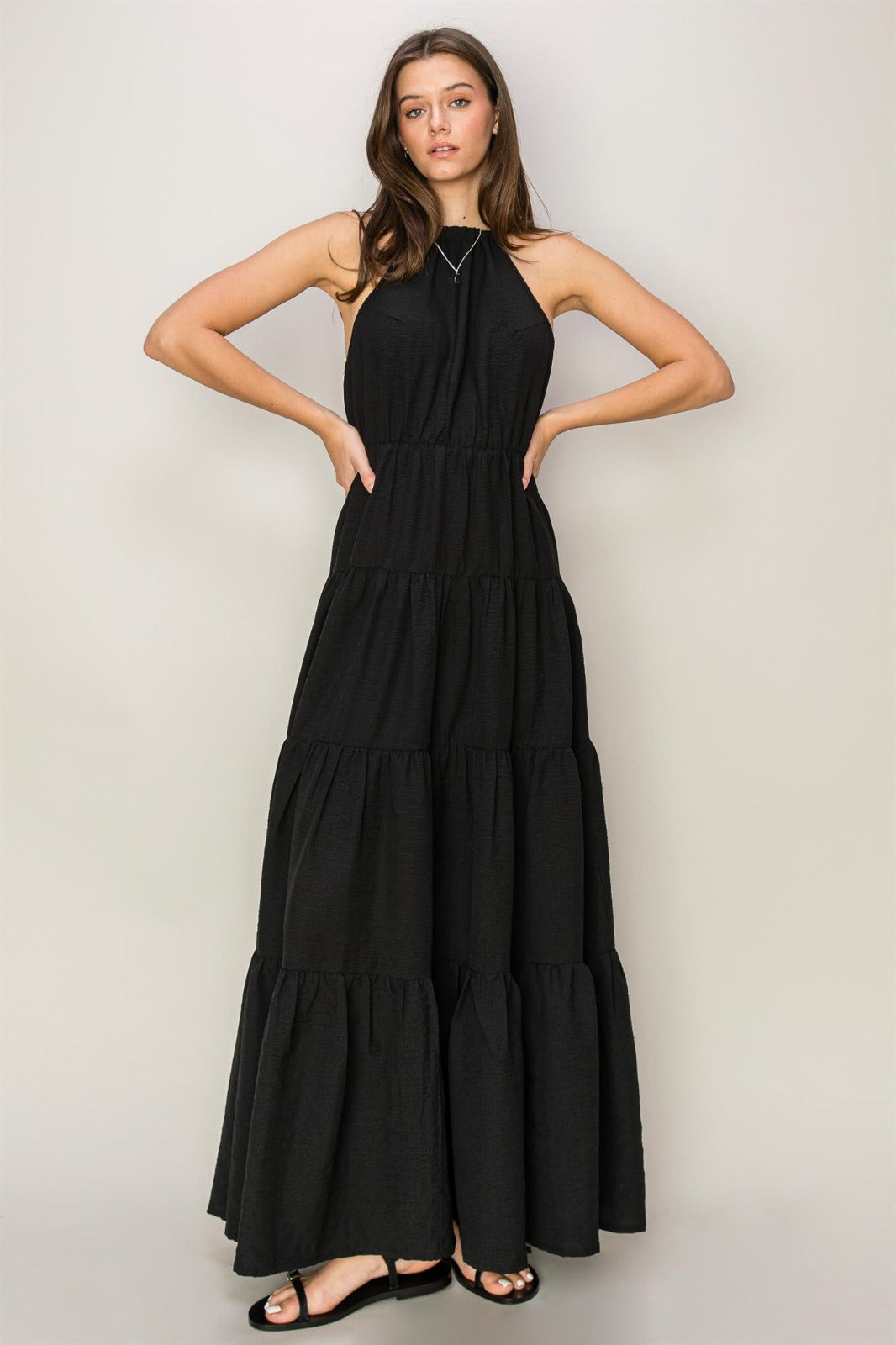 Flowy Black Dress