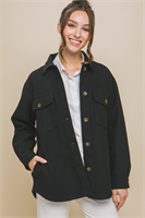 Wool black jacket